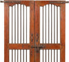 Biscottini-Porta-portone-in-legno-massello-e-ferro-da-interno-o-da-esterno-vecchia-e-antica-medievale-scorrevole