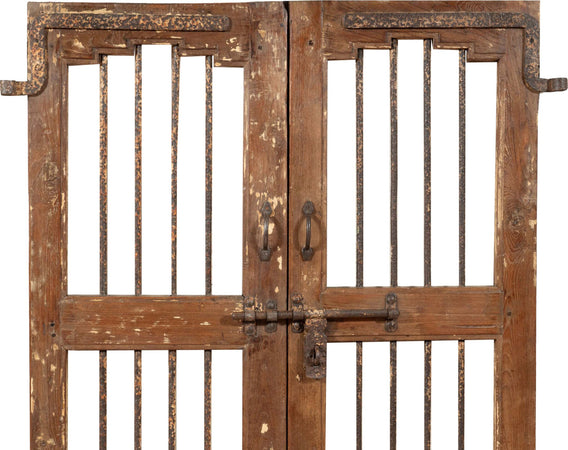 Biscottini-Porta-portone-in-legno-massello-e-ferro-da-interno-o-da-esterno-vecchia-e-antica-medievale-scorrevole