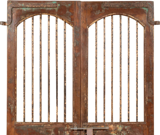 Biscottini-Porta-portone-in-legno-massello-e-ferro-da-interno-o-da-esterno-vecchia-e-antica-medievale-scorrevole