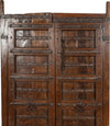 Biscottini-Porta-portone-in-legno-massello-e-ferro-da-interno-o-da-esterno-vecchia-e-antica-medievale-scorrevole