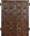 Biscottini-Porta-portone-in-legno-massello-e-ferro-da-interno-o-da-esterno-vecchia-e-antica-medievale-scorrevole