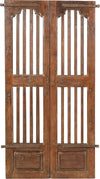 Biscottini-Porta-portone-in-legno-massello-e-ferro-da-interno-o-da-esterno-vecchia-e-antica-medievale-scorrevole