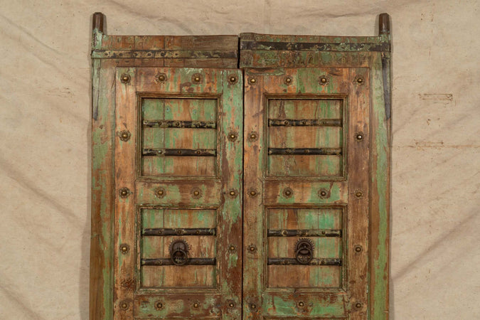 Biscottini-Porta-portone-in-legno-massello-e-ferro-da-interno-o-da-esterno-vecchia-e-antica-medievale-scorrevole