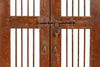 Biscottini-Porta-portone-in-legno-massello-e-ferro-da-interno-o-da-esterno-vecchia-e-antica-medievale-scorrevole