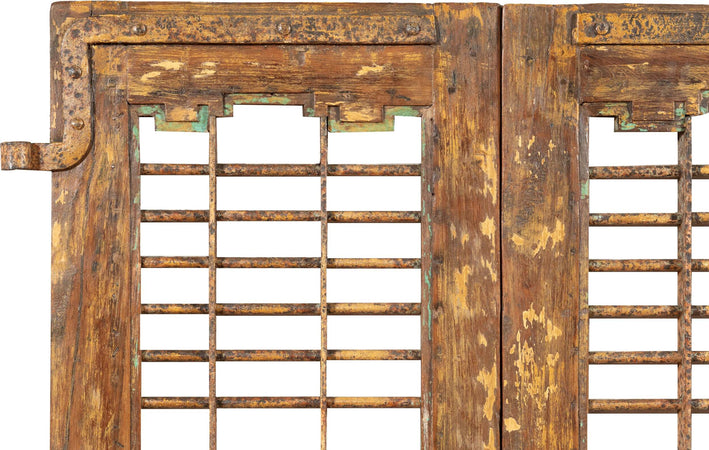 Biscottini-Porta-portone-in-legno-massello-e-ferro-da-interno-o-da-esterno-vecchia-e-antica-medievale-scorrevole