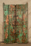 Biscottini-Porta-portone-in-legno-massello-e-ferro-da-interno-o-da-esterno-vecchia-e-antica-medievale-scorrevole