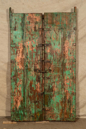 Biscottini-Porta-portone-in-legno-massello-e-ferro-da-interno-o-da-esterno-vecchia-e-antica-medievale-scorrevole