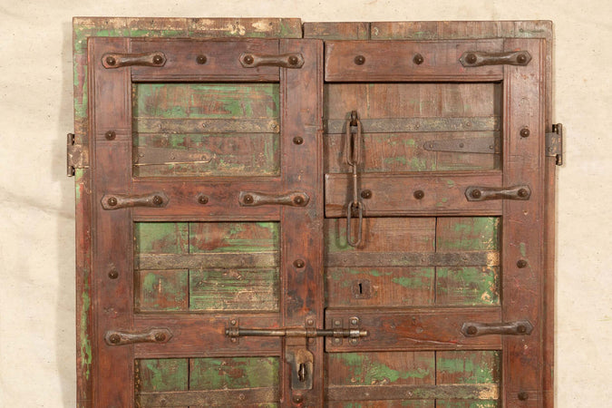 Biscottini-Porta-portone-in-legno-massello-e-ferro-da-interno-o-da-esterno-vecchia-e-antica-medievale-scorrevole