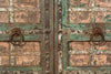 Biscottini-Porta-portone-in-legno-massello-e-ferro-da-interno-o-da-esterno-vecchia-e-antica-medievale-scorrevole