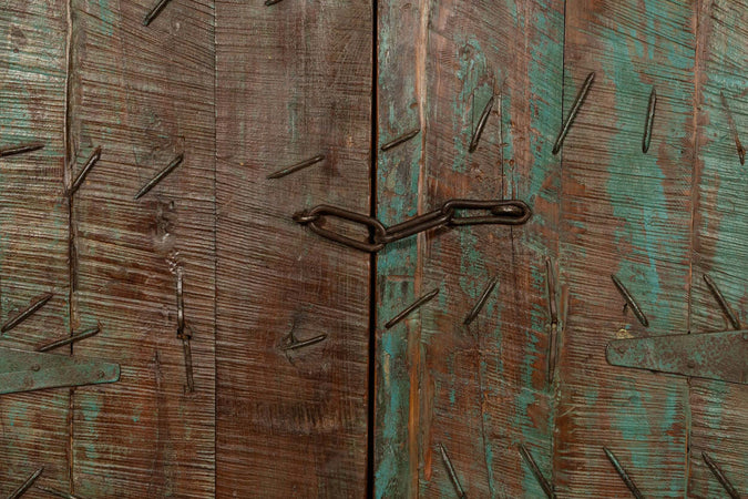 Biscottini-Porta-portone-in-legno-massello-e-ferro-da-interno-o-da-esterno-vecchia-e-antica-medievale-scorrevole