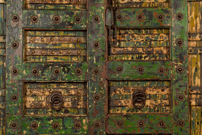 Biscottini-Porta-portone-in-legno-massello-e-ferro-da-interno-o-da-esterno-vecchia-e-antica-medievale-scorrevole