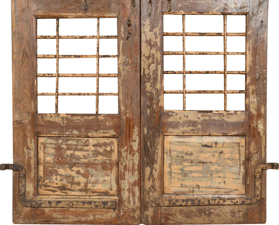 Biscottini-Porta-portone-in-legno-massello-e-ferro-da-interno-o-da-esterno-vecchia-e-antica-medievale-scorrevole