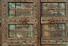 Biscottini-Porta-portone-in-legno-massello-e-ferro-da-interno-o-da-esterno-vecchia-e-antica-medievale-scorrevole