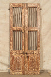 Biscottini-Porta-portone-in-legno-massello-e-ferro-da-interno-o-da-esterno-vecchia-e-antica-medievale-scorrevole