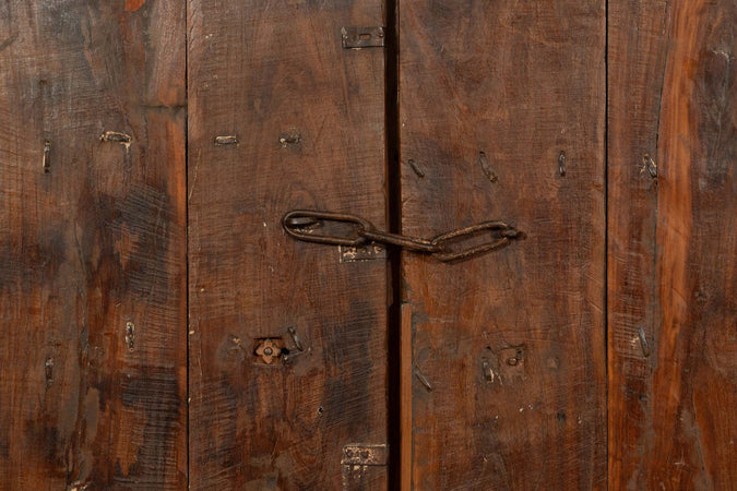 Biscottini-Porta-portone-in-legno-massello-e-ferro-da-interno-o-da-esterno-vecchia-e-antica-medievale-scorrevole