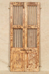 Biscottini-Porta-portone-in-legno-massello-e-ferro-da-interno-o-da-esterno-vecchia-e-antica-medievale-scorrevole