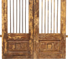 Biscottini-Porta-portone-in-legno-massello-e-ferro-da-interno-o-da-esterno-vecchia-e-antica-medievale-scorrevole
