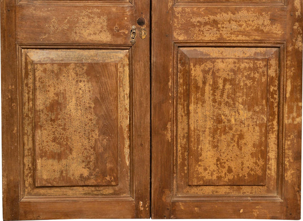 Biscottini-Porta-portone-in-legno-massello-e-ferro-da-interno-o-da-esterno-vecchia-e-antica-medievale-scorrevole