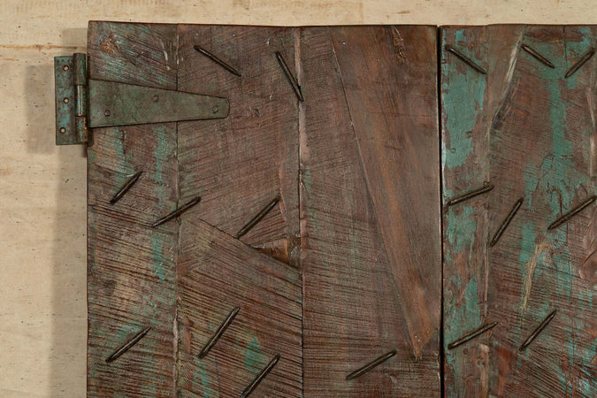 Biscottini-Porta-portone-in-legno-massello-e-ferro-da-interno-o-da-esterno-vecchia-e-antica-medievale-scorrevole