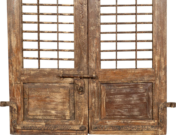 Biscottini-Porta-portone-in-legno-massello-e-ferro-da-interno-o-da-esterno-vecchia-e-antica-medievale-scorrevole