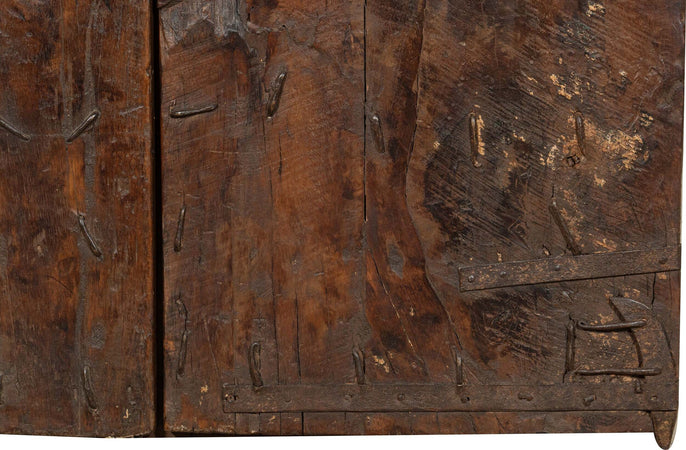 Biscottini-Porta-portone-in-legno-massello-e-ferro-da-interno-o-da-esterno-vecchia-e-antica-medievale-scorrevole