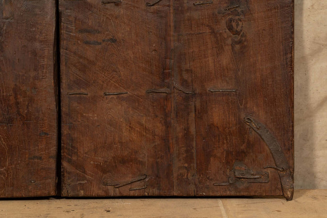 Biscottini-Porta-portone-in-legno-massello-e-ferro-da-interno-o-da-esterno-vecchia-e-antica-medievale-scorrevole