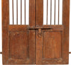 Biscottini-Porta-portone-in-legno-massello-e-ferro-da-interno-o-da-esterno-vecchia-e-antica-medievale-scorrevole
