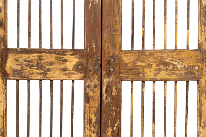 Biscottini-Porta-portone-in-legno-massello-e-ferro-da-interno-o-da-esterno-vecchia-e-antica-medievale-scorrevole