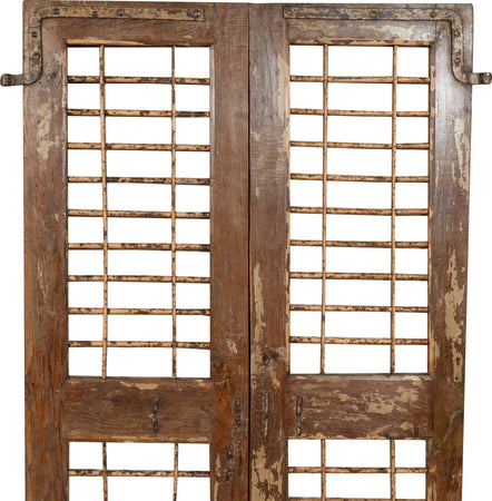 Biscottini-Porta-portone-in-legno-massello-e-ferro-da-interno-o-da-esterno-vecchia-e-antica-medievale-scorrevole