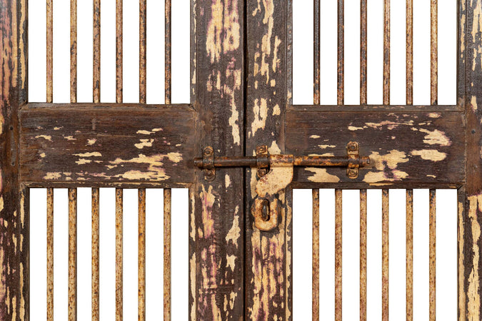 Biscottini-Porta-portone-in-legno-massello-e-ferro-da-interno-o-da-esterno-vecchia-e-antica-medievale-scorrevole