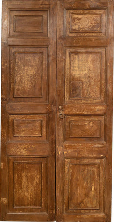 Biscottini-Porta-portone-in-legno-massello-e-ferro-da-interno-o-da-esterno-vecchia-e-antica-medievale-scorrevole