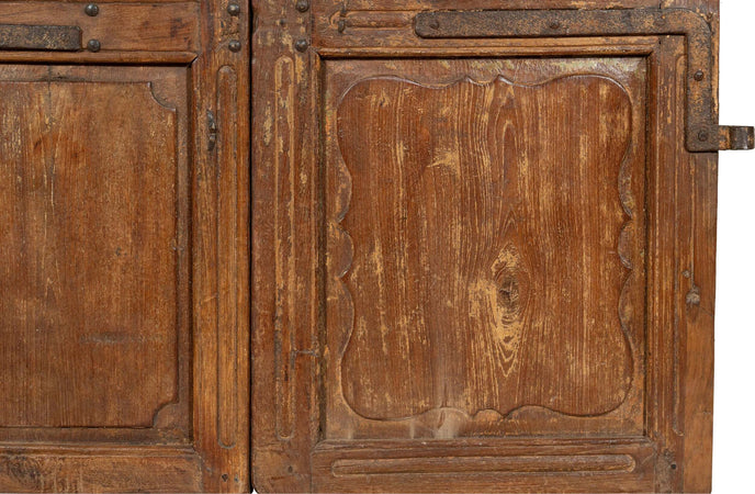 Biscottini-Porta-portone-in-legno-massello-e-ferro-da-interno-o-da-esterno-vecchia-e-antica-medievale-scorrevole