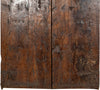 Biscottini-Porta-portone-in-legno-massello-e-ferro-da-interno-o-da-esterno-vecchia-e-antica-medievale-scorrevole