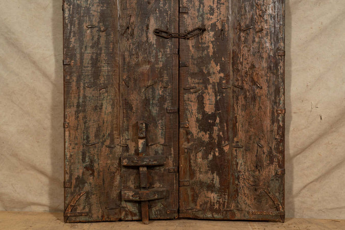 Biscottini-Porta-portone-in-legno-massello-e-ferro-da-interno-o-da-esterno-vecchia-e-antica-medievale-scorrevole