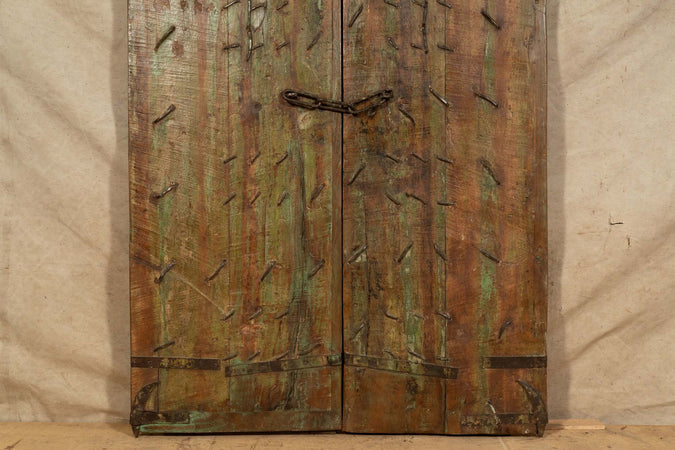 Biscottini-Porta-portone-in-legno-massello-e-ferro-da-interno-o-da-esterno-vecchia-e-antica-medievale-scorrevole