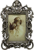 Biscottini-Portafoto-da-appoggio-a-cuore-in-resina-finitura-argento-anticata-L18xPR2xH27-cm