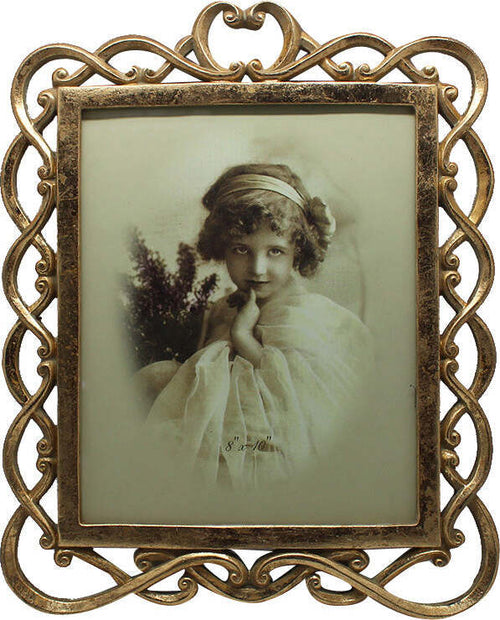 Biscottini-Portafoto-da-appoggio-in-resina-finitura-oro-anticata-L31xPR2xH25-cm