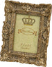 Biscottini-PORTAFOTO-DA-APPOGGIO-VERTICALE/ORIZZONTALE-IN-RESINA-FINITURA-ORO-ANTICATA