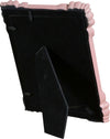Biscottini-Portafoto-da-appoggio-verticale/orizzontale-in-resina-finitura-rosa-anticata-L20xPR2,5xH25-cm
