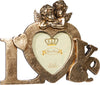 Biscottini-Portafoto-LOVE-da-appoggio-in-resina-finitura-oro-anticata-L23xPR13xH18-cm