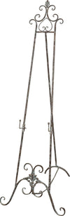 Biscottini-Portaquadro-in-ferro-battuto-finitura-ruggine-anticata-L53xPR96xH150-cm