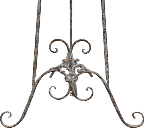 Biscottini-Portaquadro-in-ferro-battuto-finitura-ruggine-anticata-L53xPR96xH150-cm