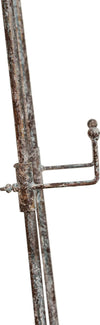 Biscottini-Portaquadro-in-ferro-battuto-finitura-ruggine-anticata-L53xPR96xH150-cm