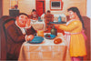 Biscottini-Quadro-olio-su-tela-dipinto-a-mano-a-tavola-botero