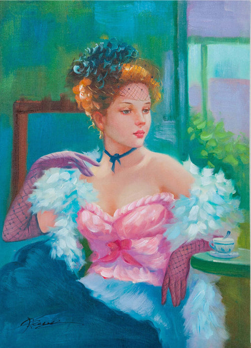 Biscottini-Quadro-olio-su-tela-dipinto-a-mano