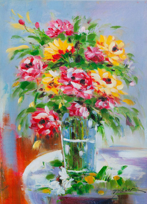 Biscottini-Quadro-olio-su-tela-dipinto-a-mano