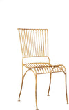 Biscottini-Sedia-in-ferro-battuto-da-esterno-da-giardino-da-pranzo-finitura-crema-anticata