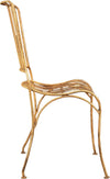 Biscottini-Sedia-in-ferro-battuto-da-esterno-da-giardino-da-pranzo-finitura-crema-anticata