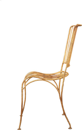 Biscottini-Sedia-in-ferro-battuto-da-esterno-da-giardino-da-pranzo-finitura-crema-anticata