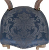 Biscottini-Sedia-poltroncina-stile-francese-Luigi-XVI-in-legno-massello-di-faggio-finitura-argento-e-blu